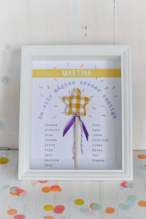 LÁMINA HA SIDO MÁGICO CRECER CONTIGO